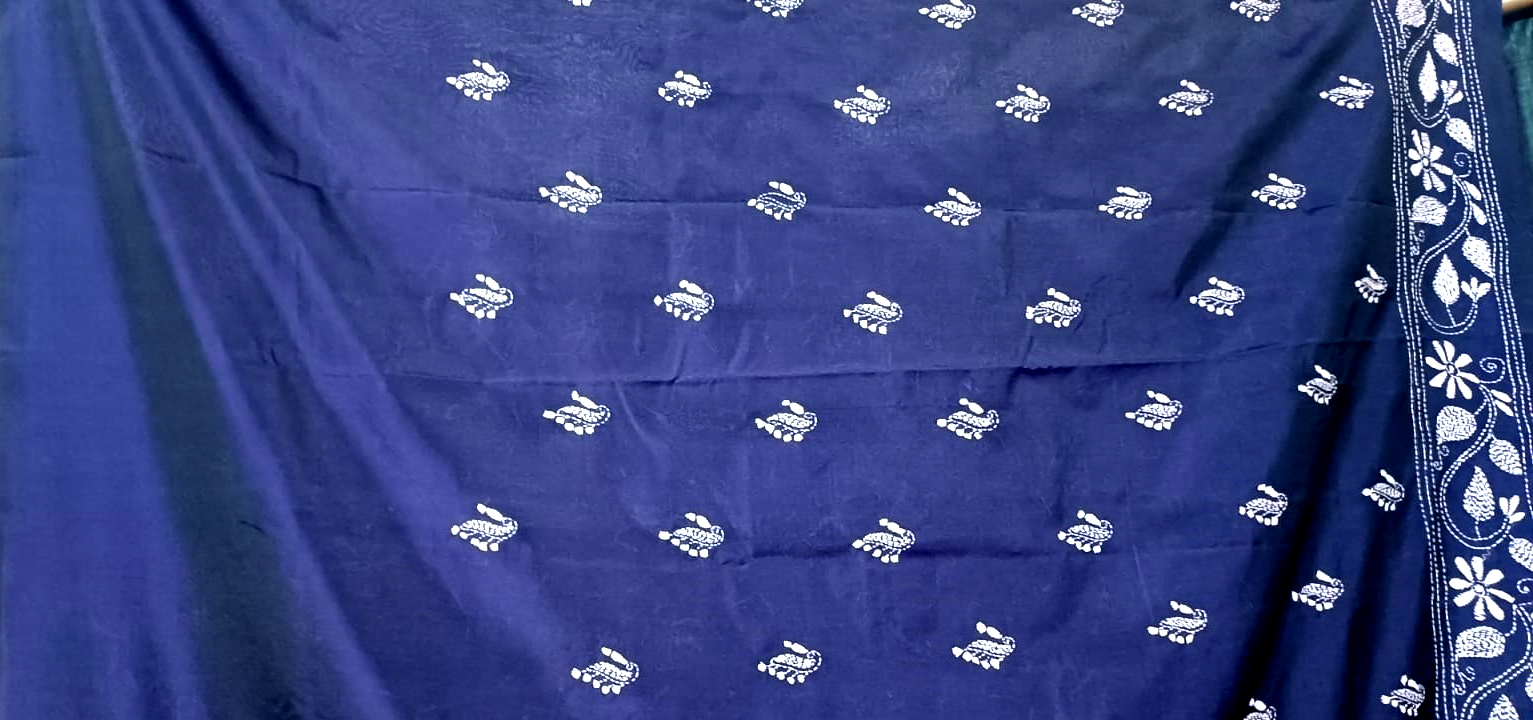 Silk Fabric Saree - Image 3