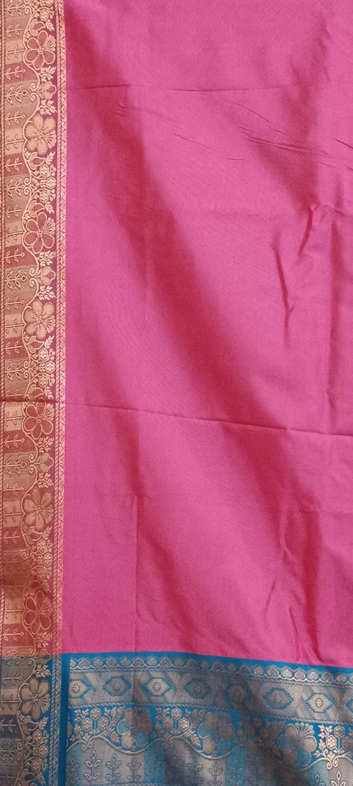 Wall Kalam Replica Silk Saree - Image 3