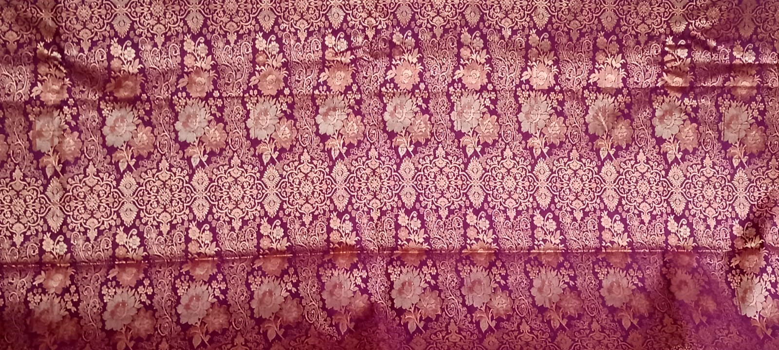 Wall Kalam Replica Silk Saree - Image 3