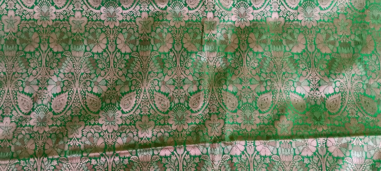 Wall Kalam Replica Silk Saree - Image 4
