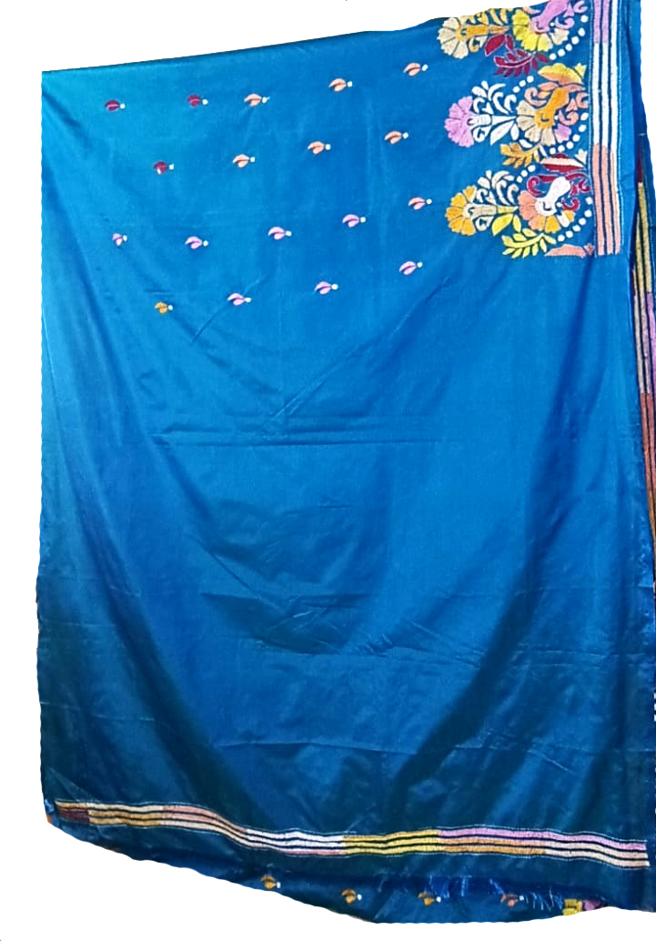 Silk Fabric Saree - Image 4