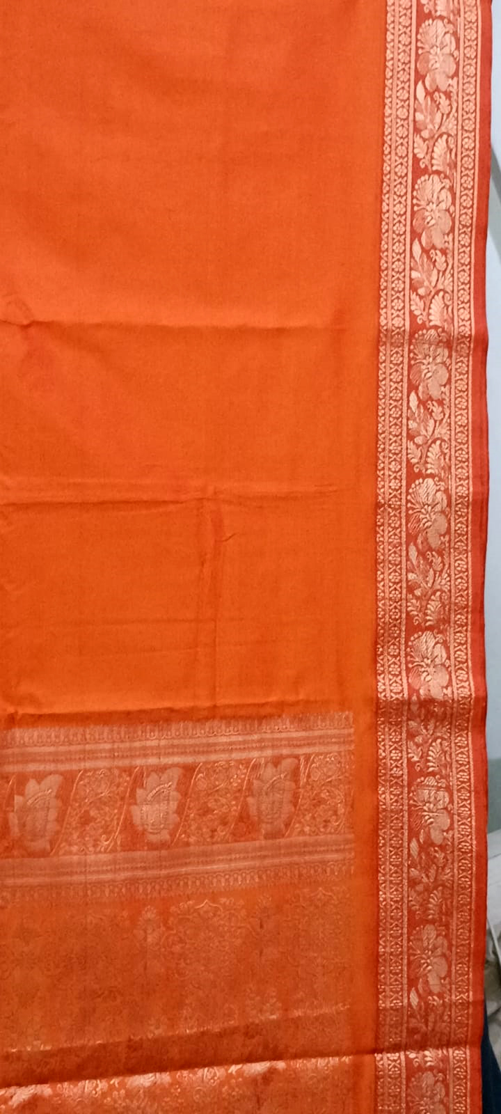 Wall Kalam Replica Silk Saree