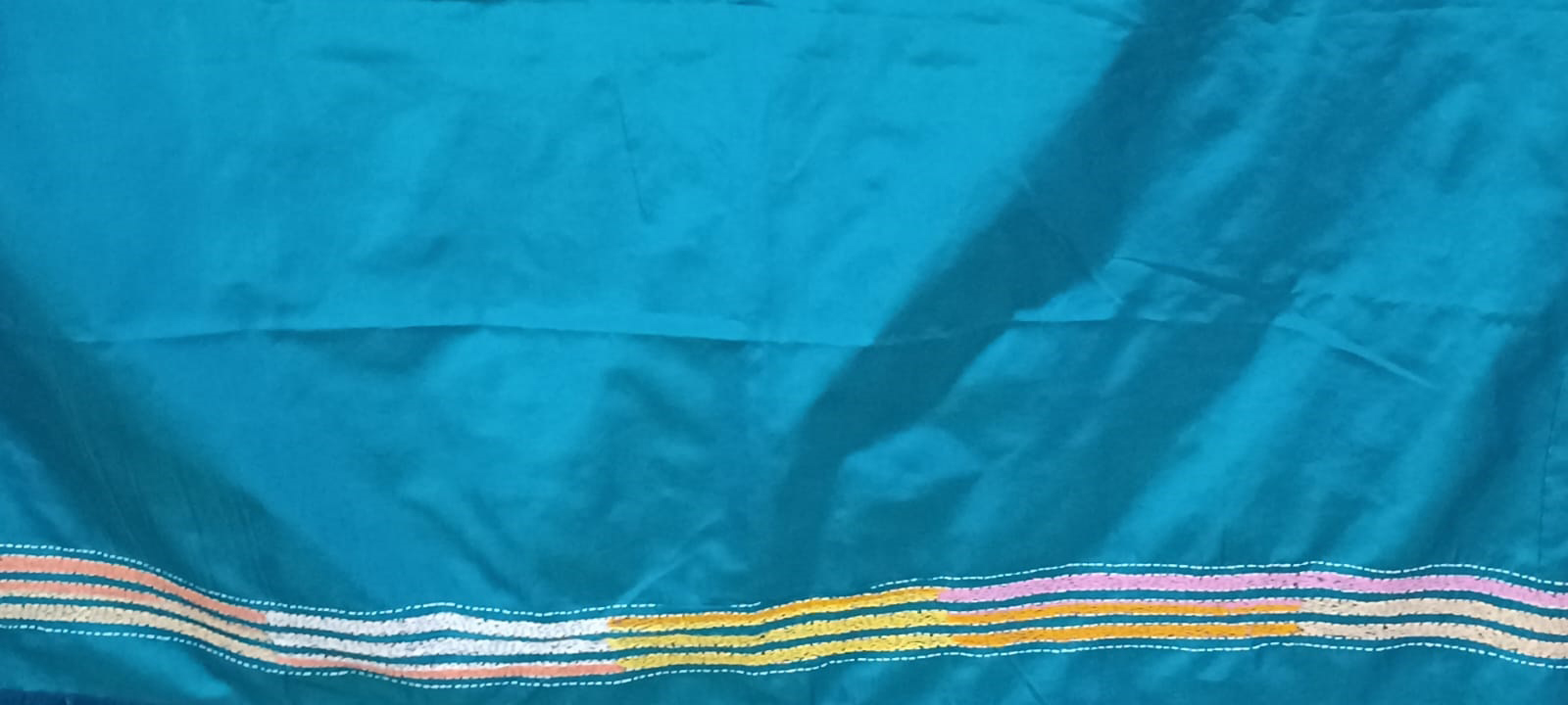 Silk Fabric Saree - Image 5