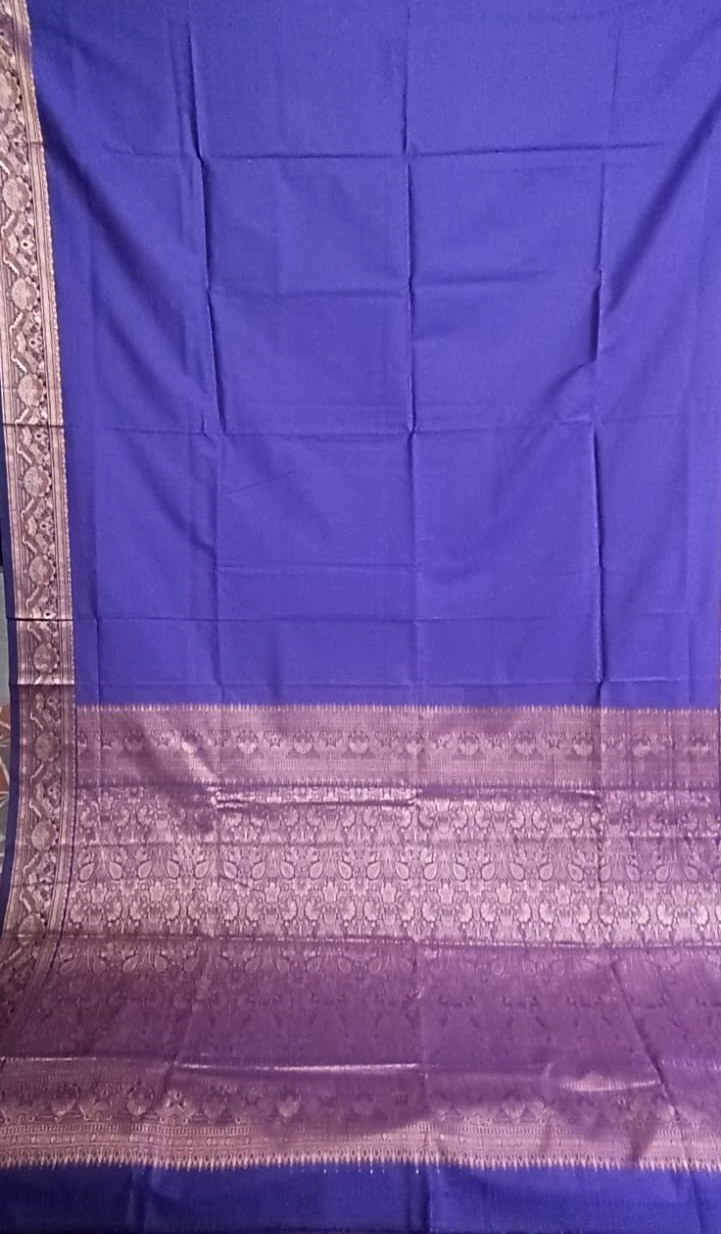 Wall Kalam Replica Silk Saree - Image 5