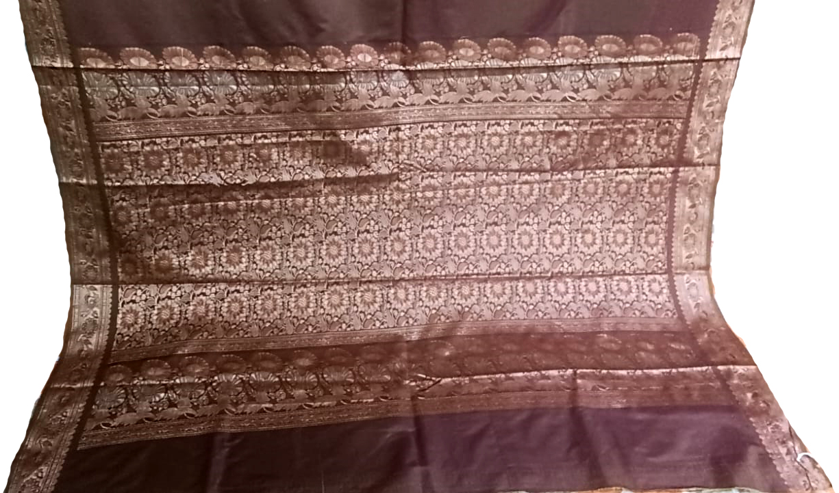 Wall Kalam Replica Silk Saree - Image 5