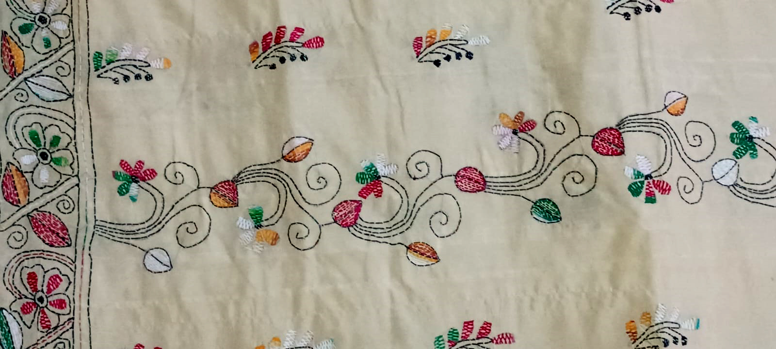 Silk Fabric Saree - Image 5