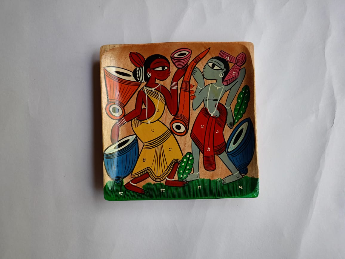 Hand Painted Wooden Tray - Image 6