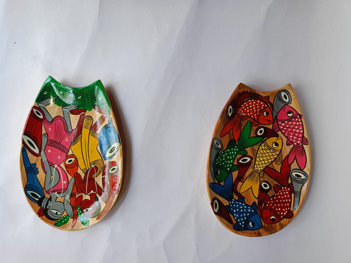Hand Painted Wooden Tray - Image 7