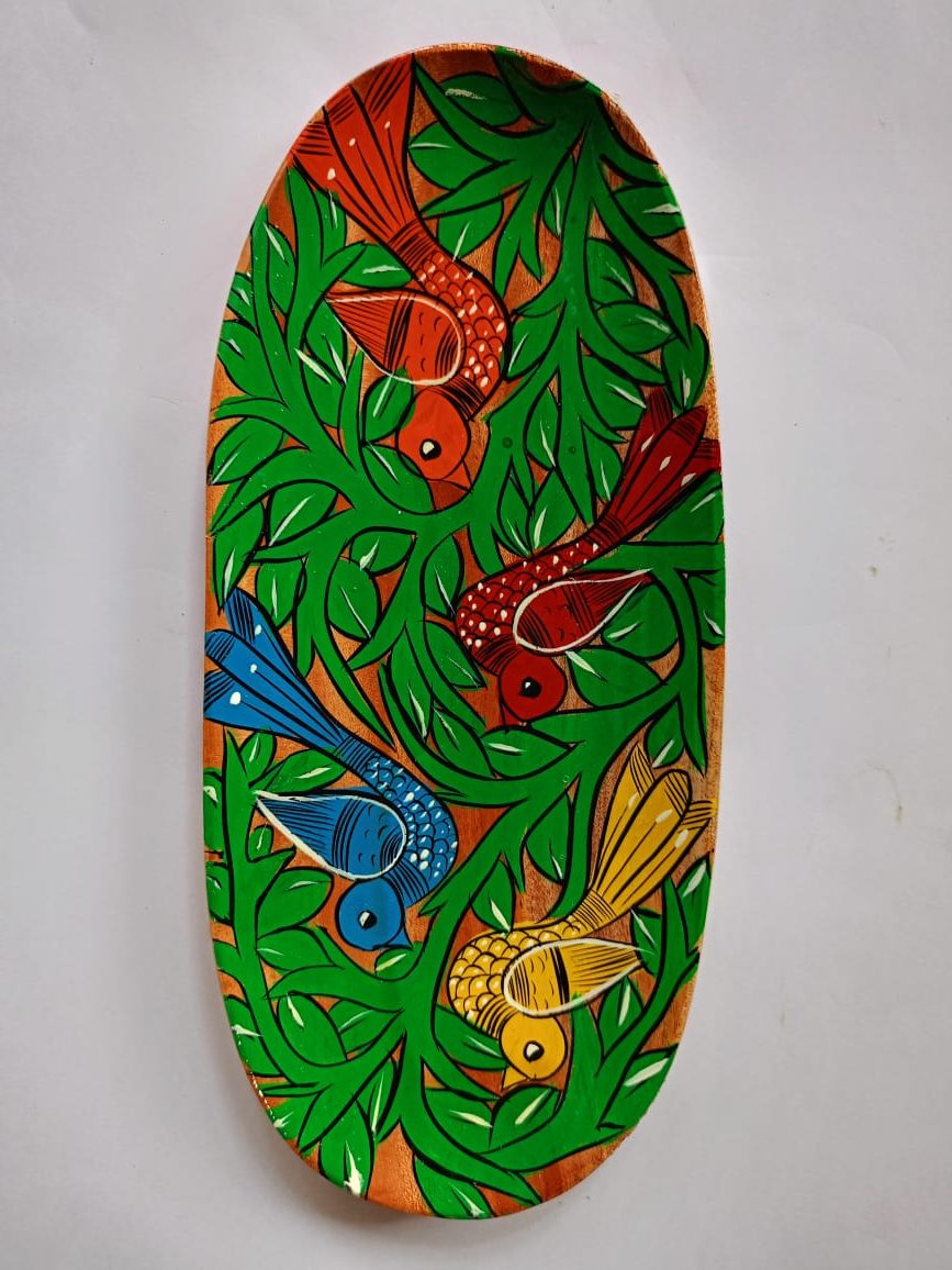Hand Painted Wooden Tray - Image 12