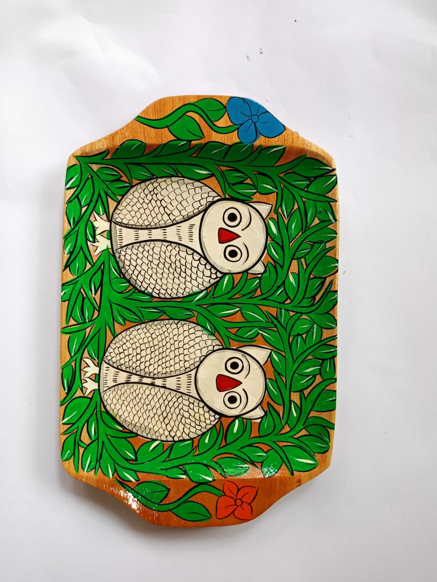 Hand Painted Wooden Tray - Image 21