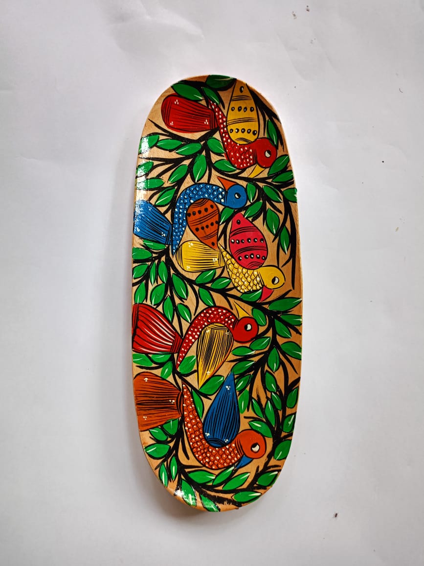 Hand Painted Wooden Tray - Image 22