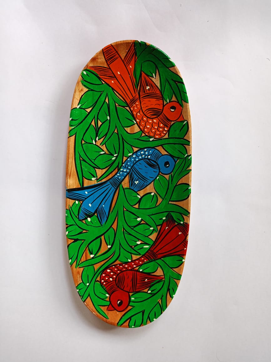 Hand Painted Wooden Tray - Image 27