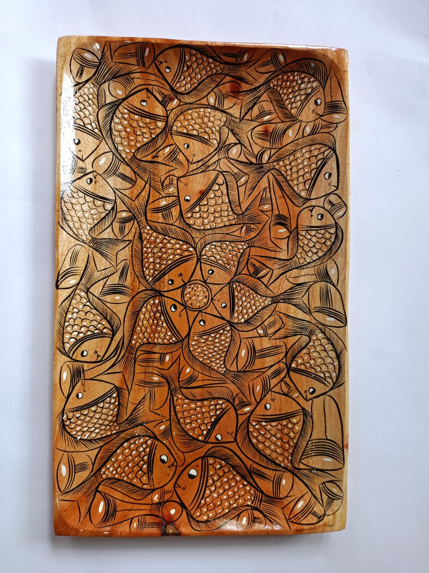 Hand Painted Wooden Tray - Image 28