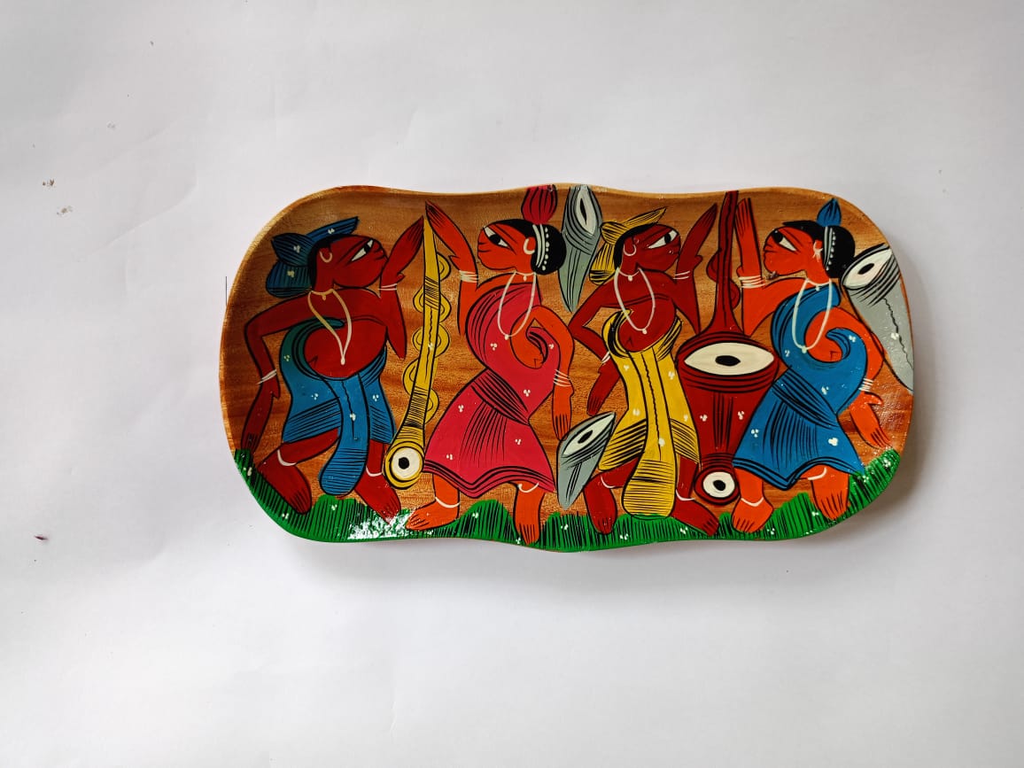 Hand Painted Wooden Tray - Image 29