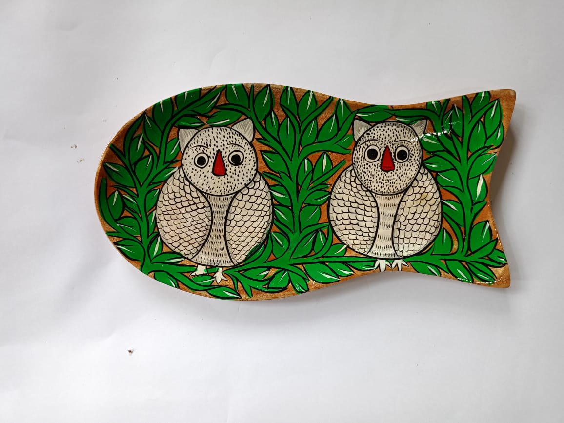 Hand Painted Wooden Tray - Image 30