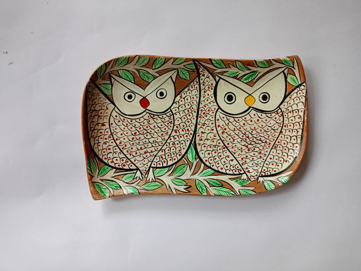 Hand Painted Wooden Tray - Image 31
