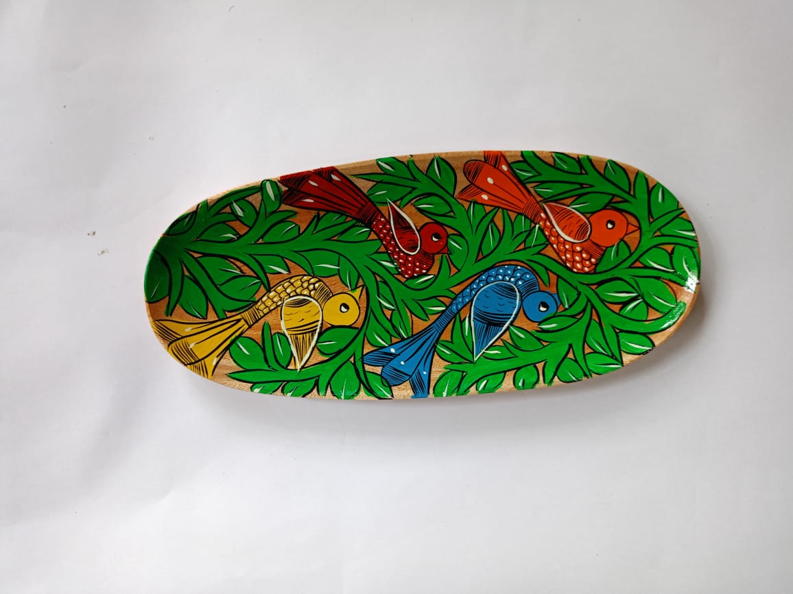 Hand Painted Wooden Tray - Image 32