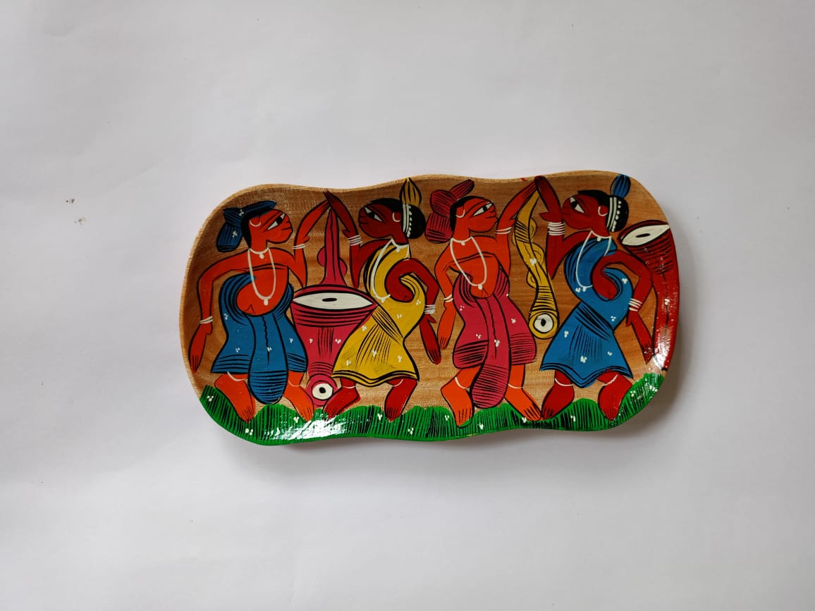 Hand Painted Wooden Tray - Image 33