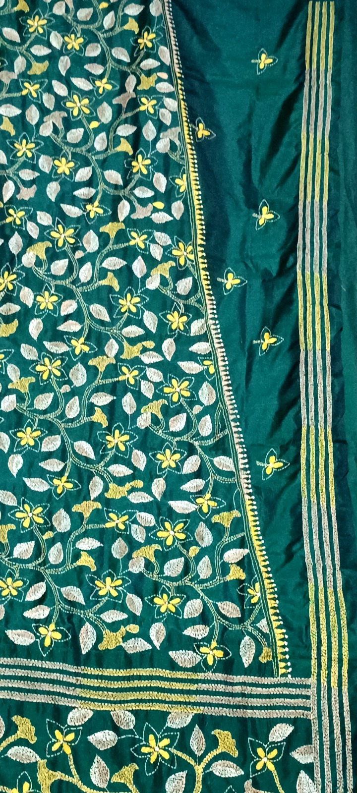 Silk Fabric Saree - Image 3