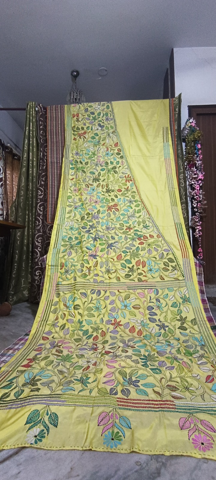 Silk Fabric Saree - Image 3