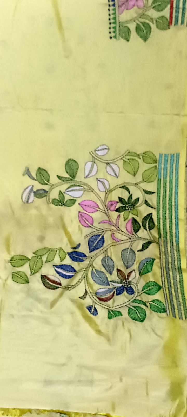 Silk Fabric Saree - Image 4