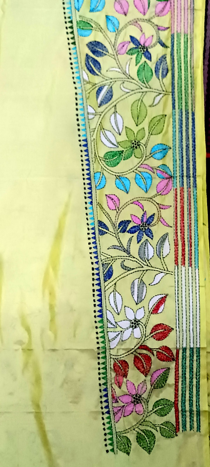 Silk Fabric Saree - Image 5