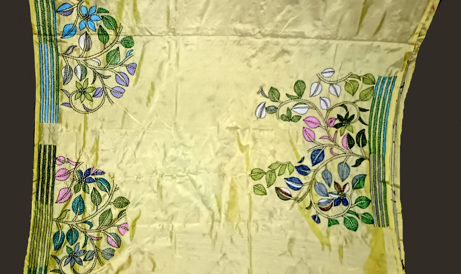 Silk Fabric Saree - Image 6