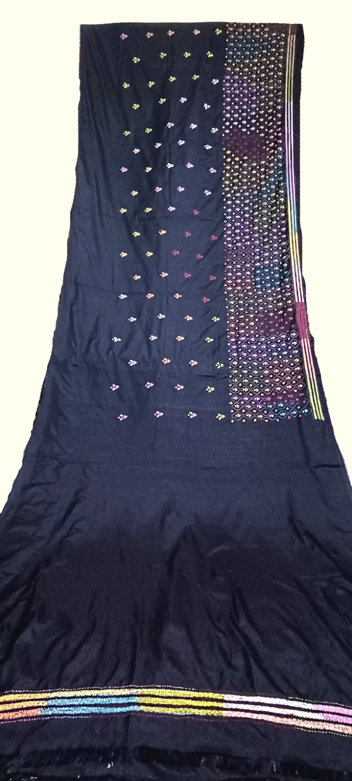 Silk Fabric Saree - Image 4