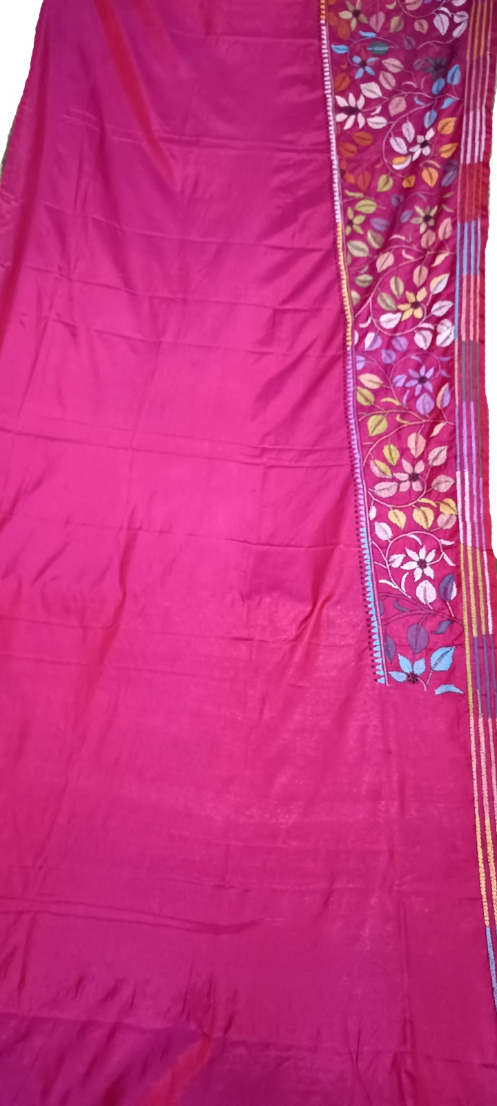 Silk Fabric Saree - Image 5