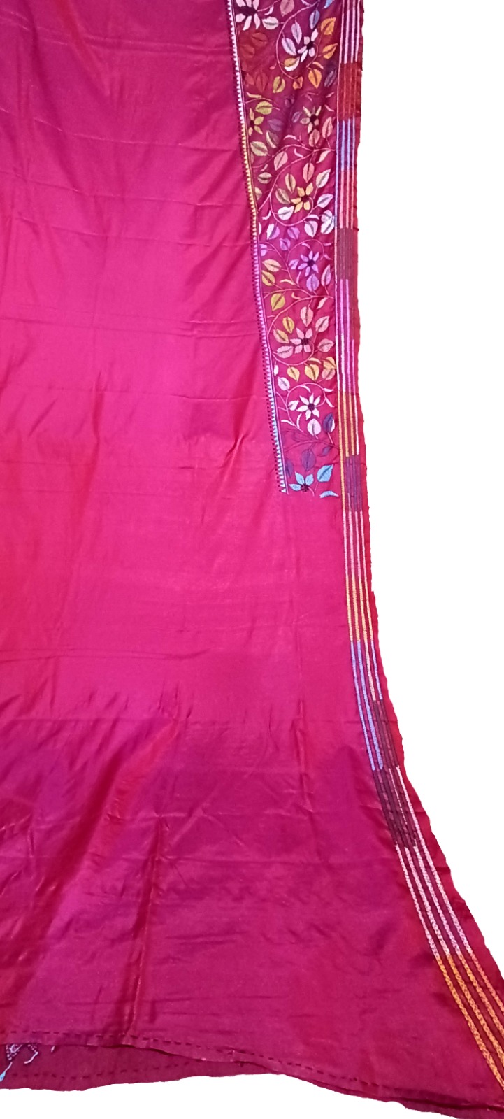 Silk Fabric Saree - Image 7