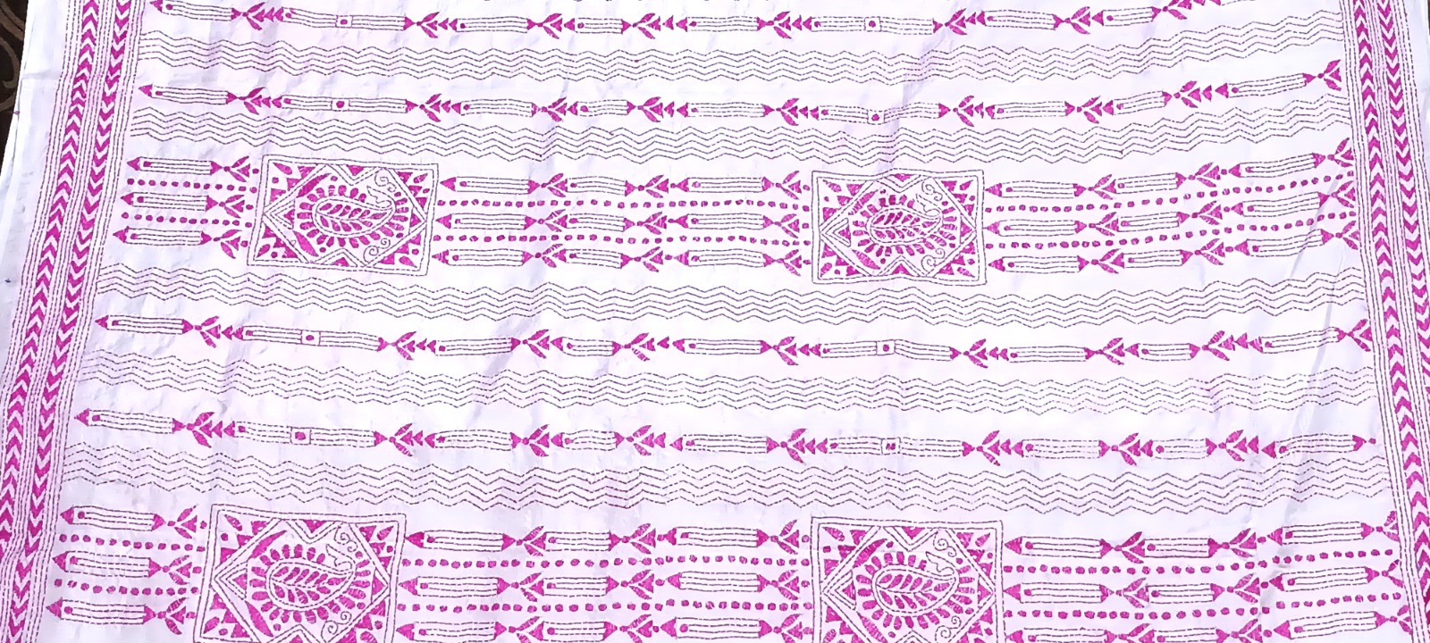 Silk Fabric Saree - Image 3