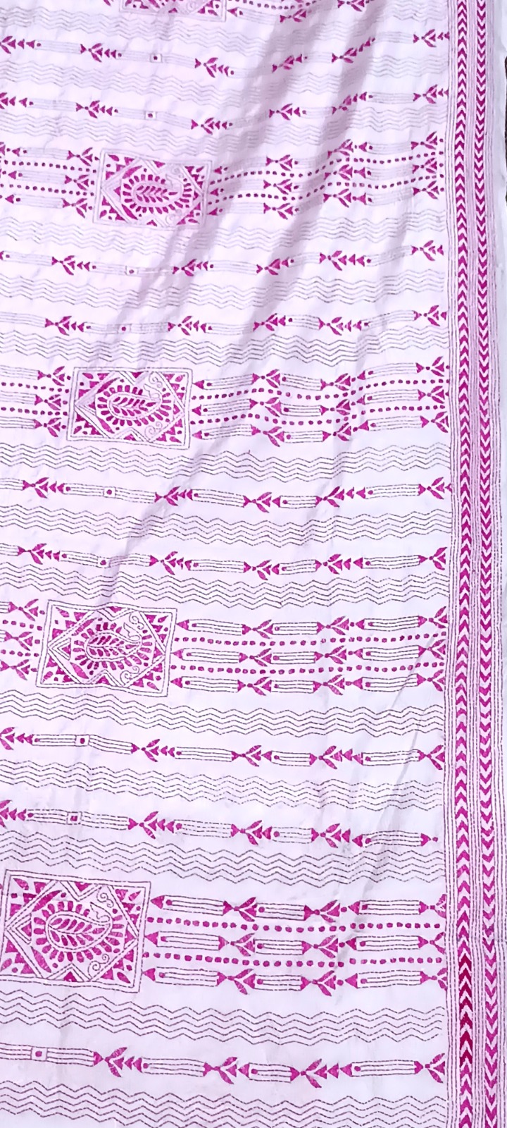 Silk Fabric Saree - Image 4