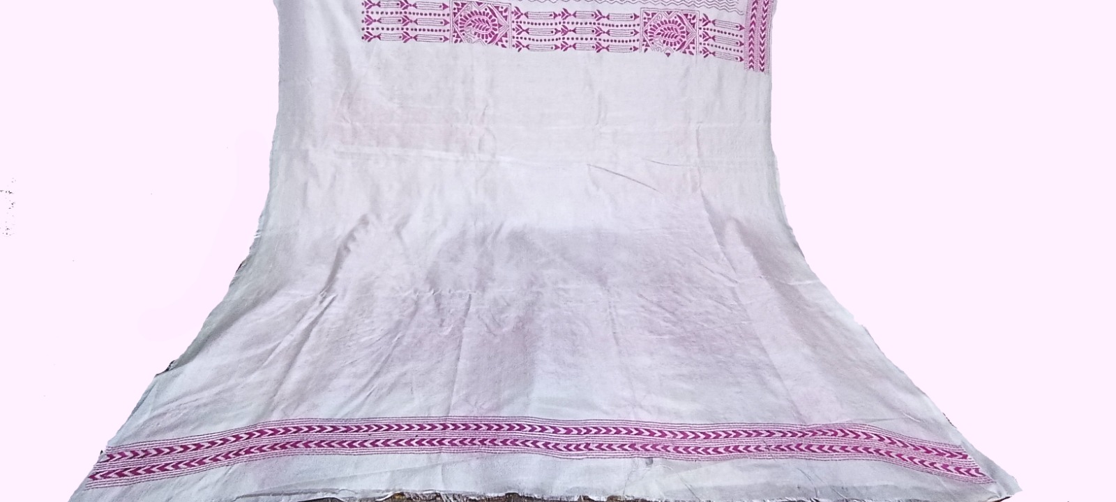 Silk Fabric Saree - Image 7