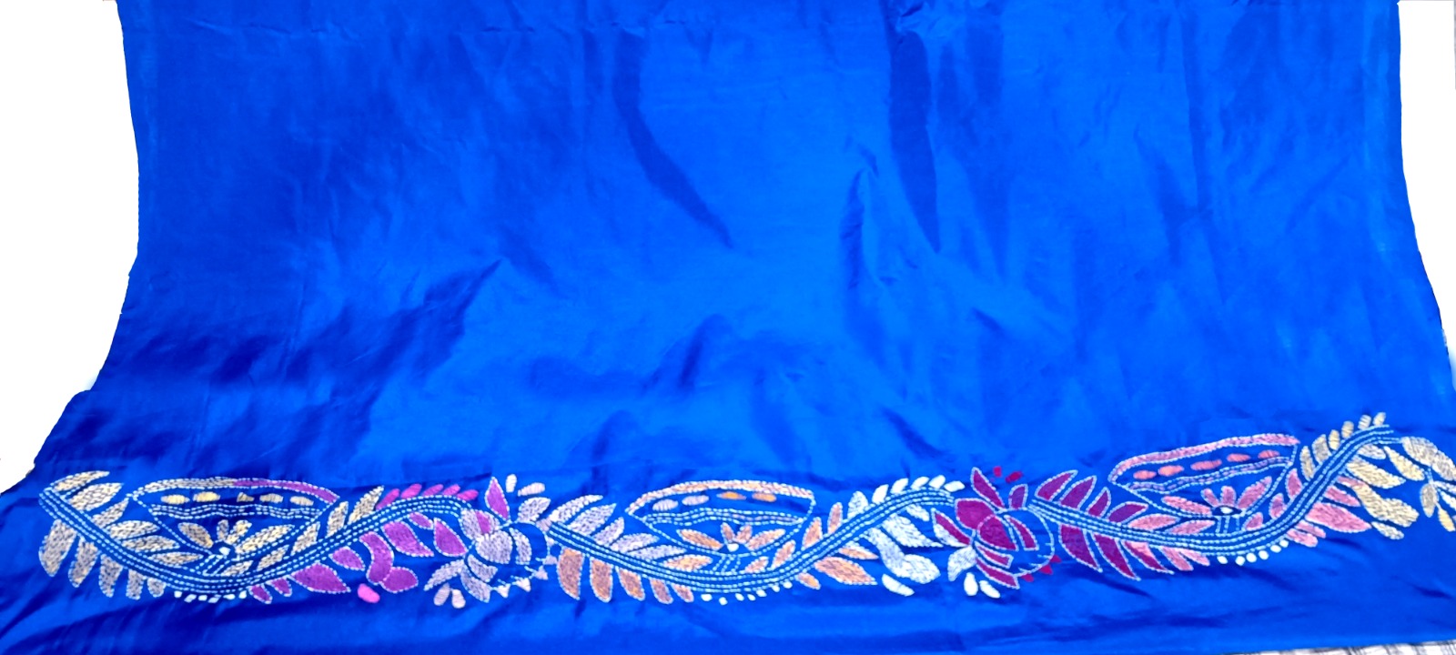 Silk Fabric Saree - Image 4